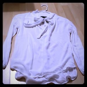 H&M Blouse with Bow Tie
